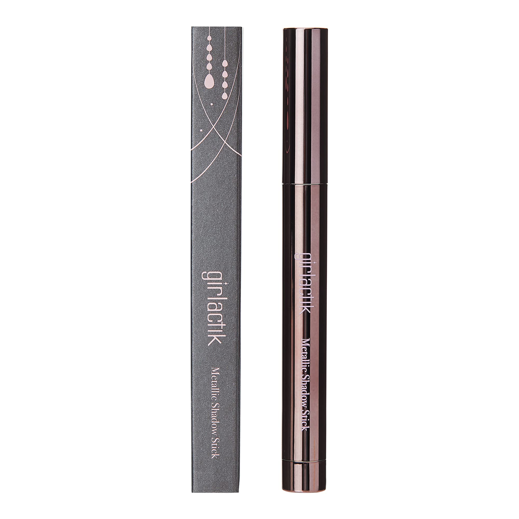 Long-wear test view of Girlactik Shadow Stick Sateen through day
