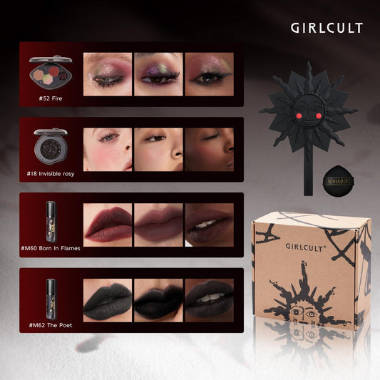 GIRLCULT cream blush in shade #18 blends for a natural radiant glow.