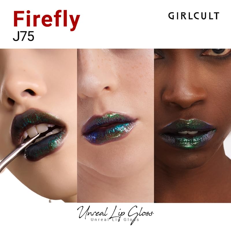 GIRLCULT Glass Shine Lip Gloss swatches reveal rich pigment with lasting shine