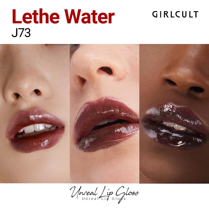 GIRLCULT lip gloss non-sticky texture for smooth, comfortable wear.