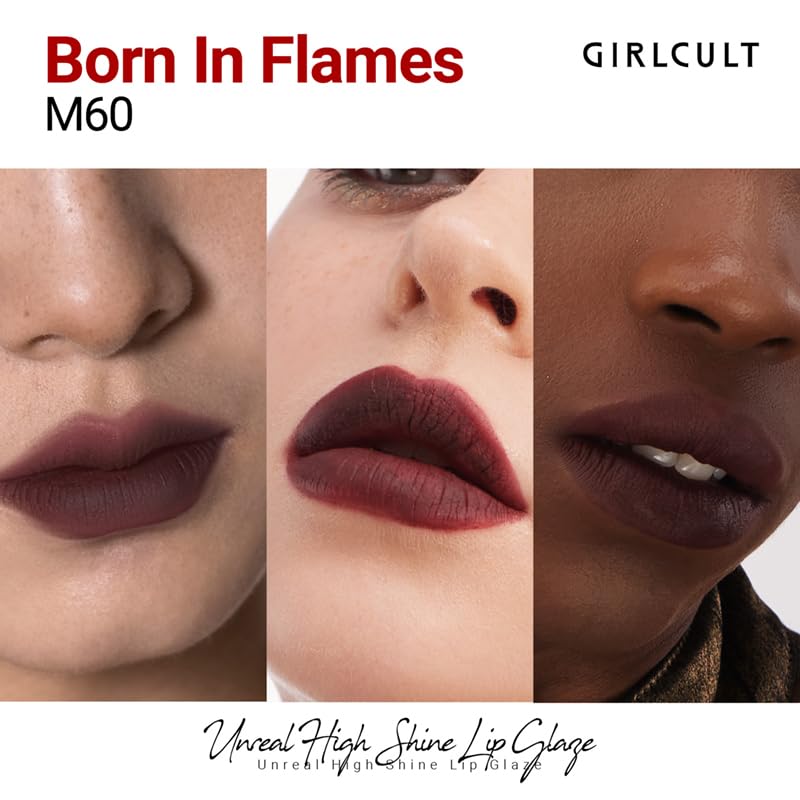 GIRLCULT Matte Lip Stain adapts for bold lipstick or soft tint.