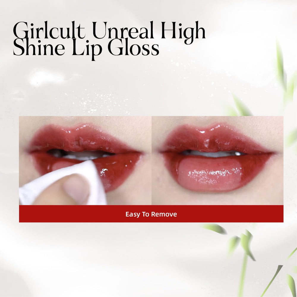 GIRLCULT two-texture display highlighting vivid stains and easy removal.