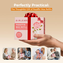 GIRLEARLE paraffin wax provides deep hydration for rough elbows and heels
