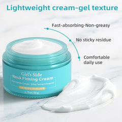 Girl's side ingredients niacinamide, bifida ferment reinforce texture and moisture balance.