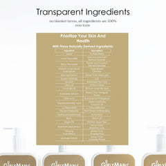 GirlyMan unscented option bottle shows fragrance-free choice for sensitive scalps