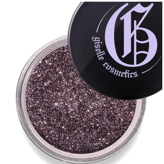 Giselle Cosmetics Black Cherry loose eyeshadow palette for rich pigment and dramatic smoky looks.