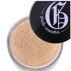 Giselle Cosmetics Crushed Diamond Tan Eye Shadow palette pan with rich shimmer for radiant day looks