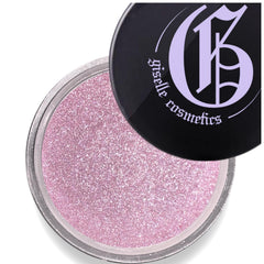 Giselle Cosmetics Silver Pink mineral loose eyeshadow packaging shows premium design for gifting or display