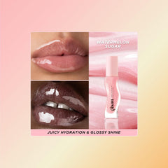 Gisou Hair Perfume application from arm's length for a light refresh