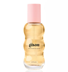 Gisou Hair Perfume Mini Vanilla Glaze bottle for light, lasting fragrance.