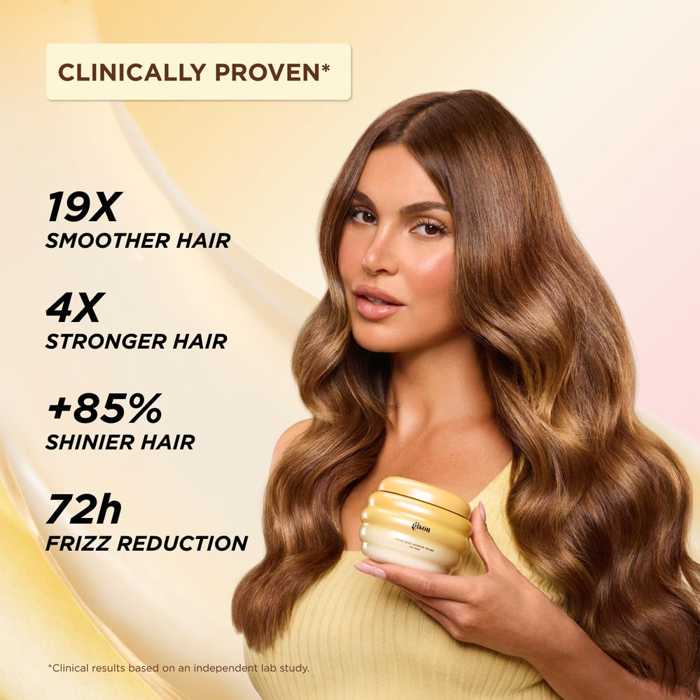 Gisou Honey Gloss Ceramide Therapy Hair Mask Mini overnight treatment for deep conditioning