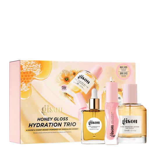 Gisou Honey Gloss Hair Perfume Wildflower 50ml bottle for quick refresh