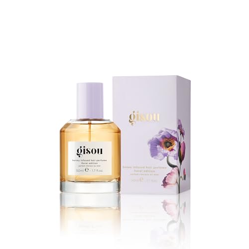 Gisou Honey Infused Hair Perfume spray-application distributes scent evenly for quick refresh
