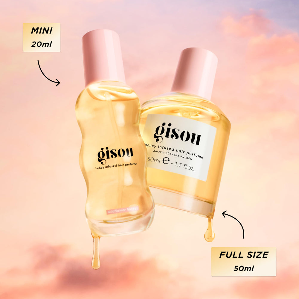 Gisou Honey Infused Hair Perfume spray for on-the-go refresh