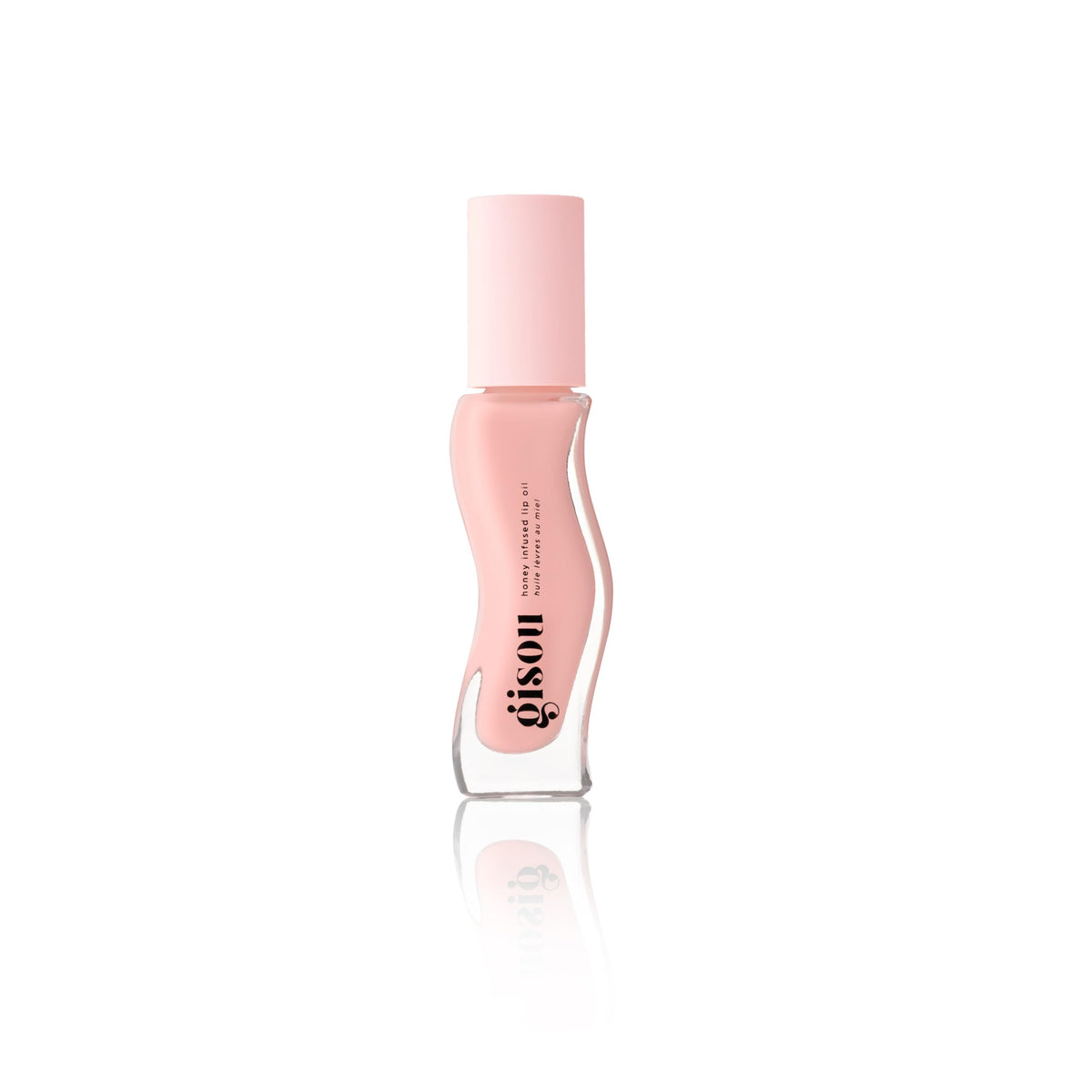 Gisou Honey Infused Lip Oil Mango Passion Punch bottle – deep hydration and glossy finish.