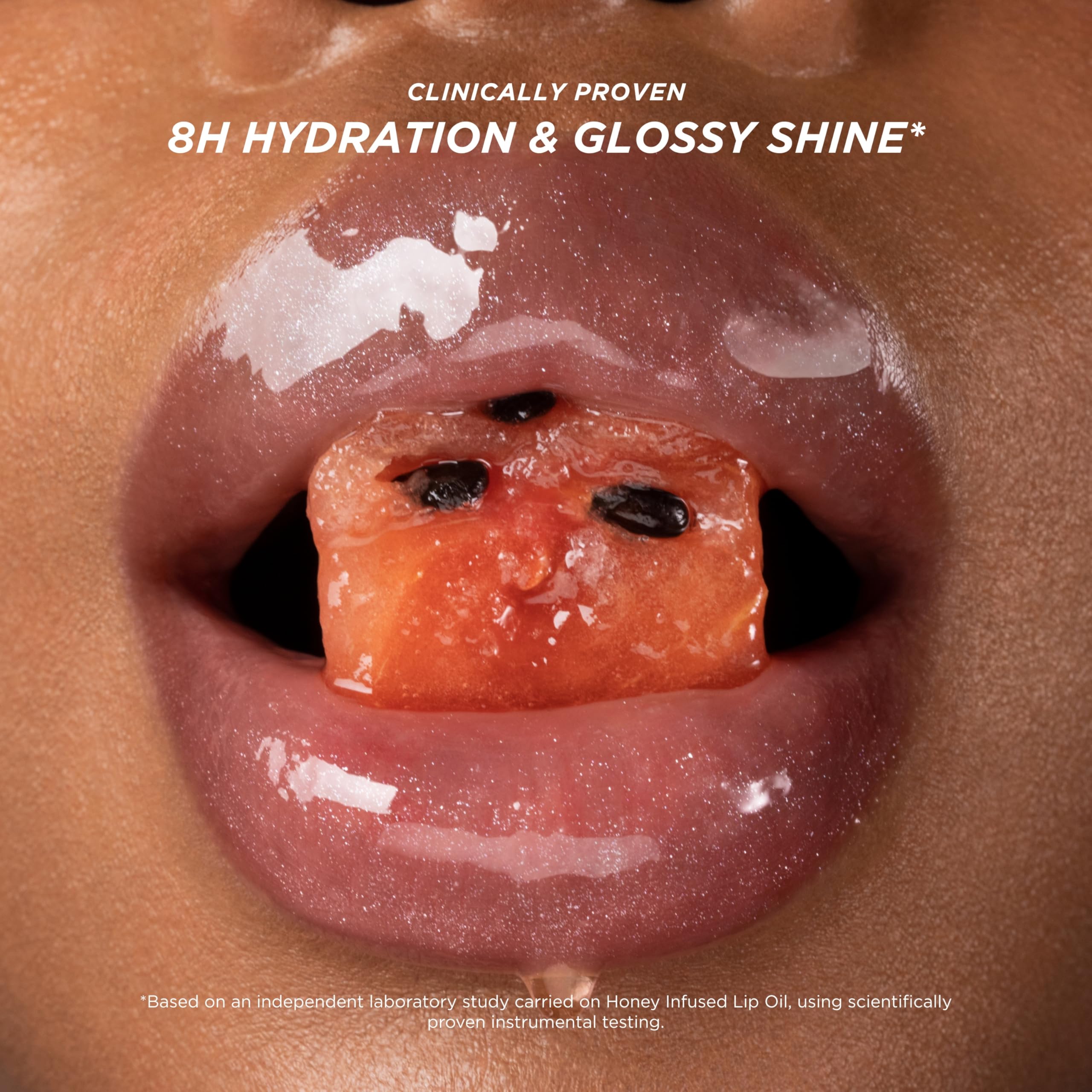 Gisou Lip Oil tint and hydration for glossy lips