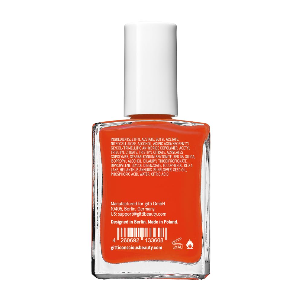gitti easy-application brush stroke showing quick manicure
