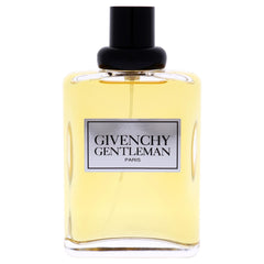 Givenchy Gentleman spray application shows even distribution for date-night use.