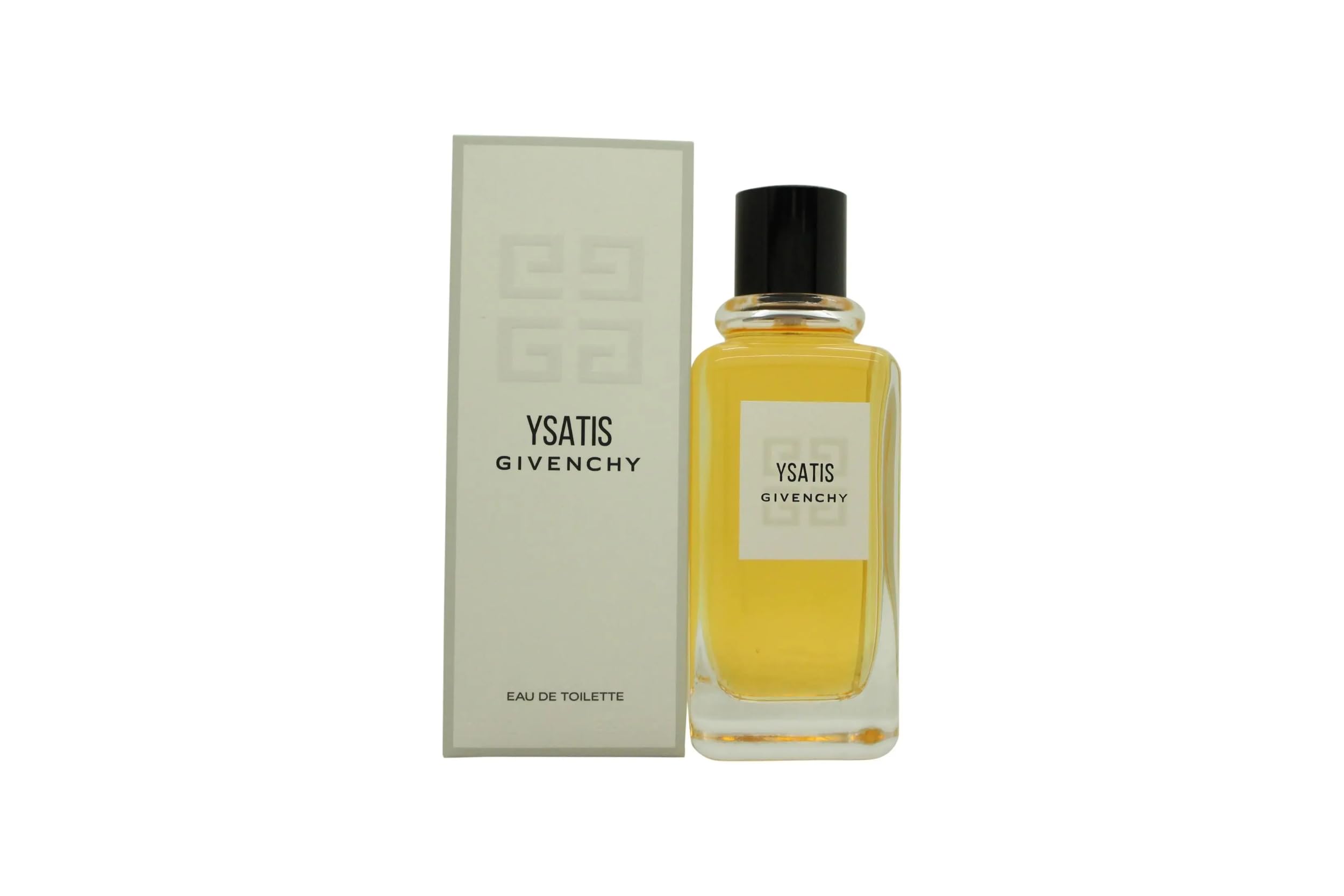 Givenchy Ysatis bottle close-up highlighting an elegant fragrance profile