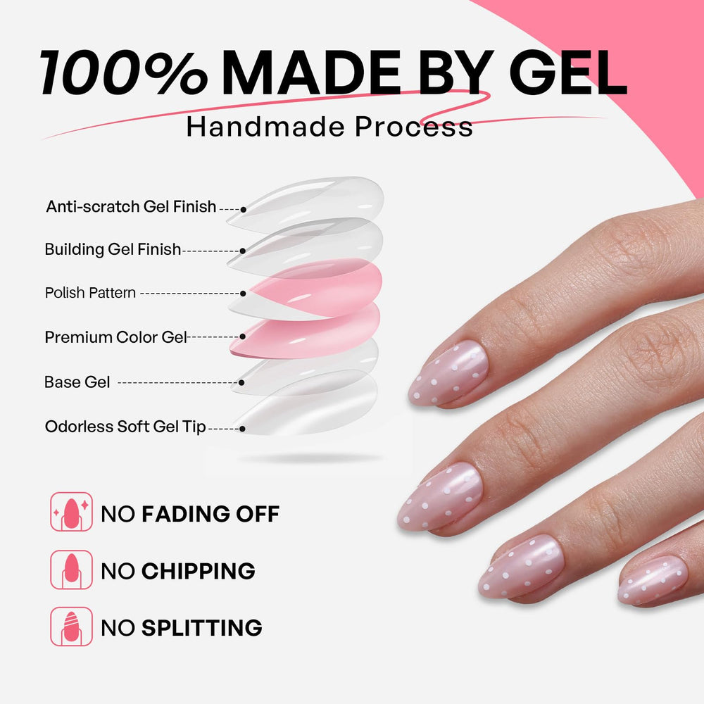 GJZEZ Double-sided file and cuticle stick simplify shaping and prep.