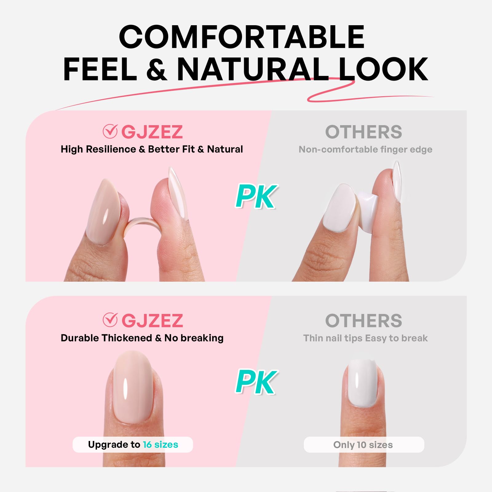 GJZEZ glossy blush finish compliments outfits and skin tones.