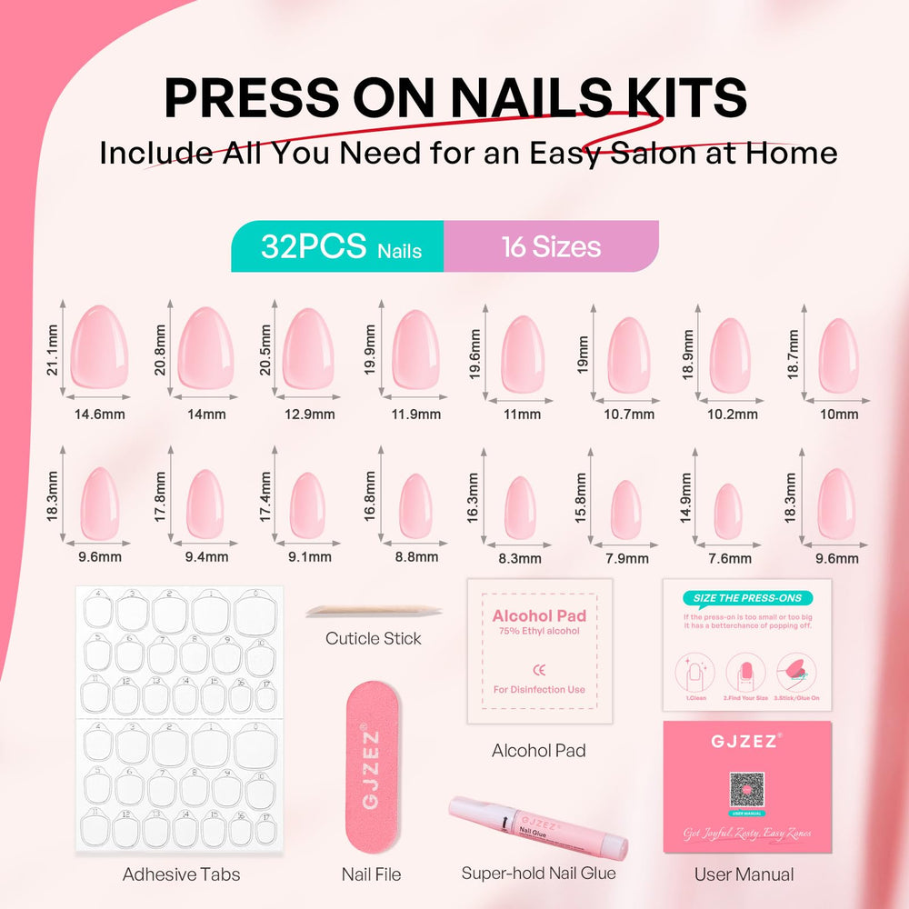 GJZEZ included storage box keeps nails organized for travel.