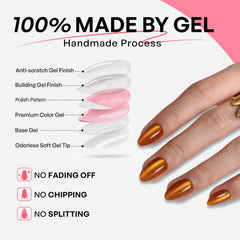 GJZEZ storage box nail kit keeps nails organized and portable.