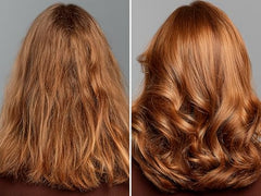 GK HAIR vegan leave-in conditioner helps prevent breakage and provides lasting softness.