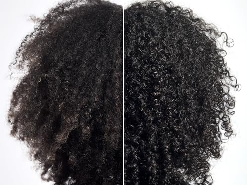 GK HAIR leave-in conditioner applied on wet hair for frizz control and shine.