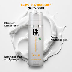 GK HAIR paraben-free formula leaves hair smooth, shiny, and easy to manage.