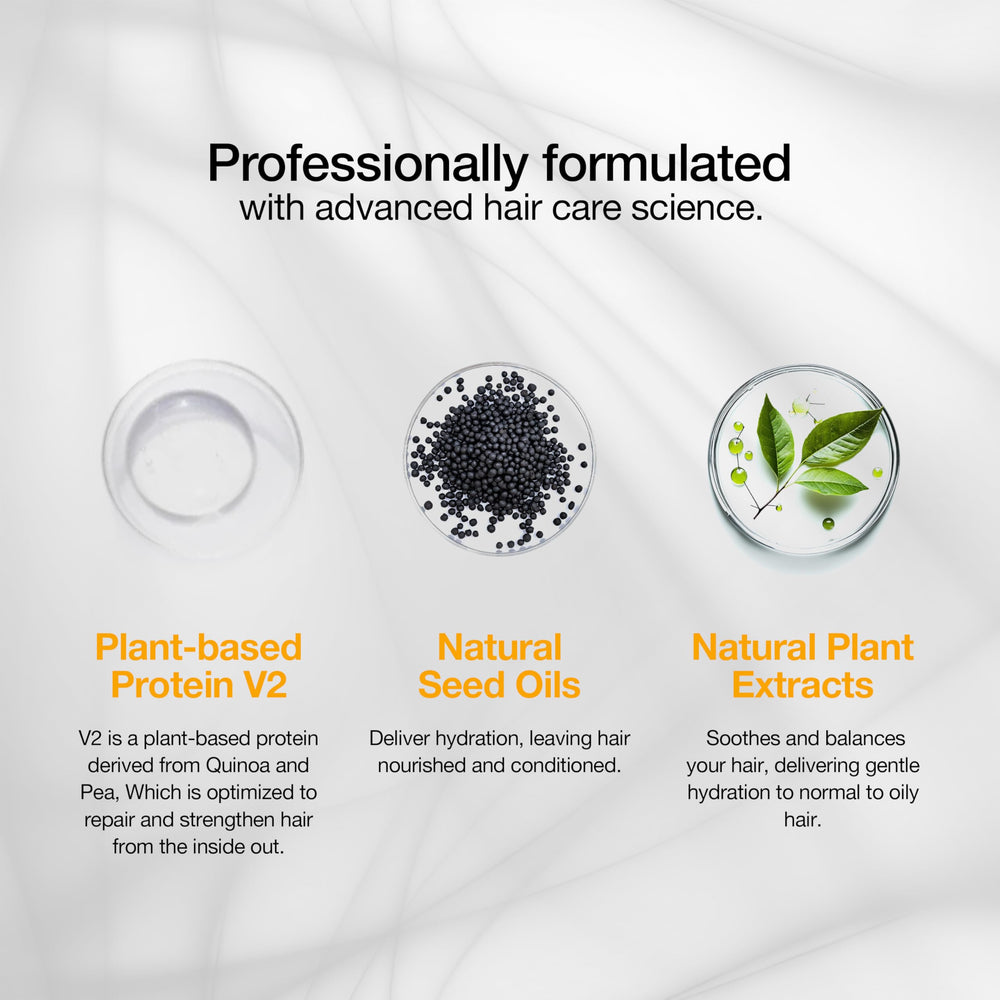 GK HAIR Balancing Shampoo clarifying action removing residue