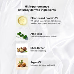 GK Hair Gold Serum free Argan Oil packaging highlights added shine and manageability.