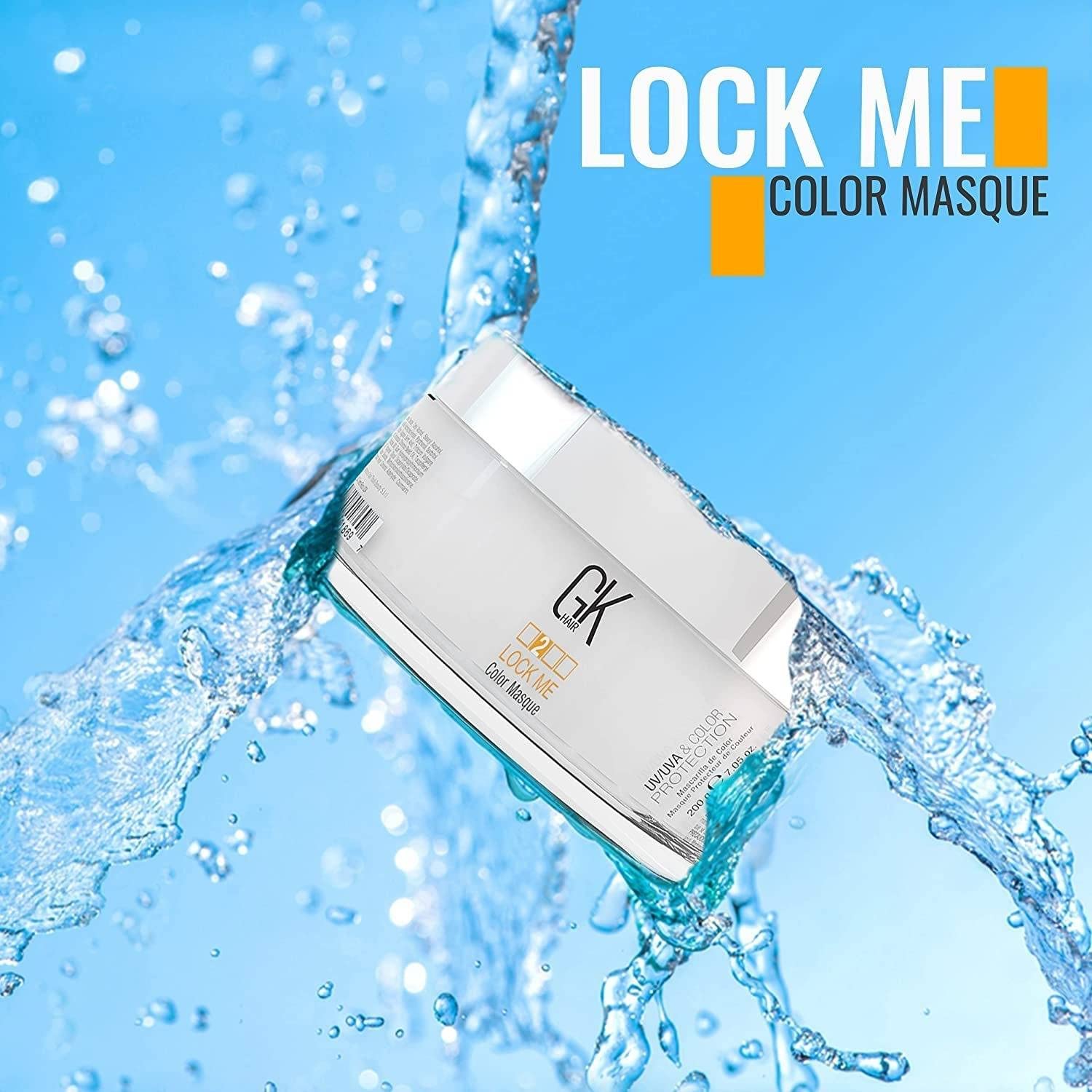 GK Hair Masque argan oil rich formula nourishes dry ends