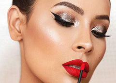 Glam Lux bronzer and highlighter duo for sun-kissed glow.