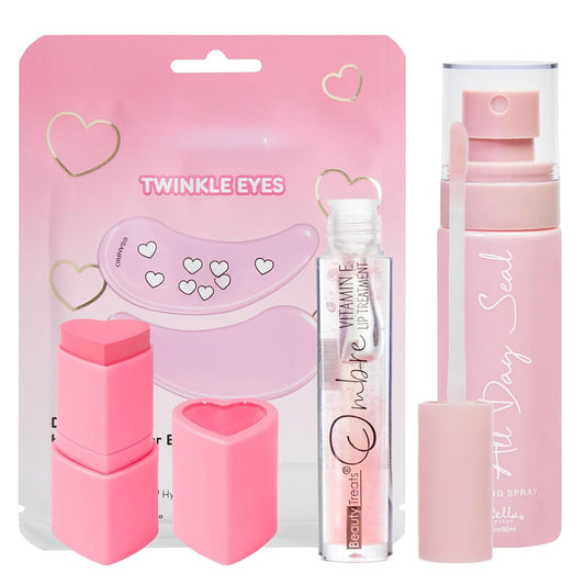 Glam Lux Kitty Twinkle Eyes Patches soothe tired under-eye area and refresh appearance.