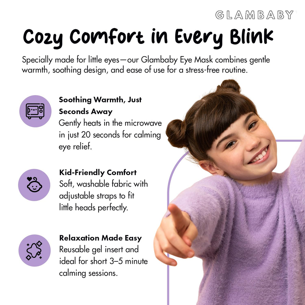 GlamBaby Eye Care gel insert removable for easy washing