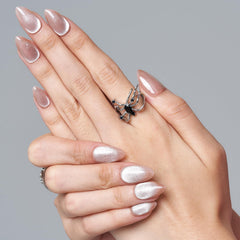 Glamermaid 24-piece nail designs with adhesive tabs for easy DIY