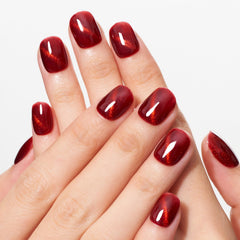 GLAMERMAID Double structured design nails offer a durable, natural-looking fit.