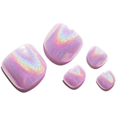 Glamermaid glossy gel finish closeup highlights durable shine for long wear at home.