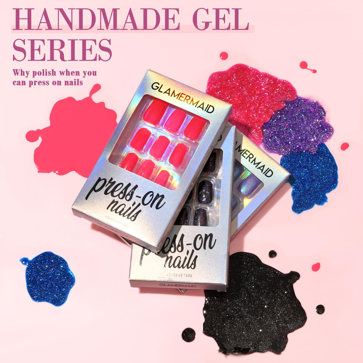 Reusable false nails for up to two weeks with proper care