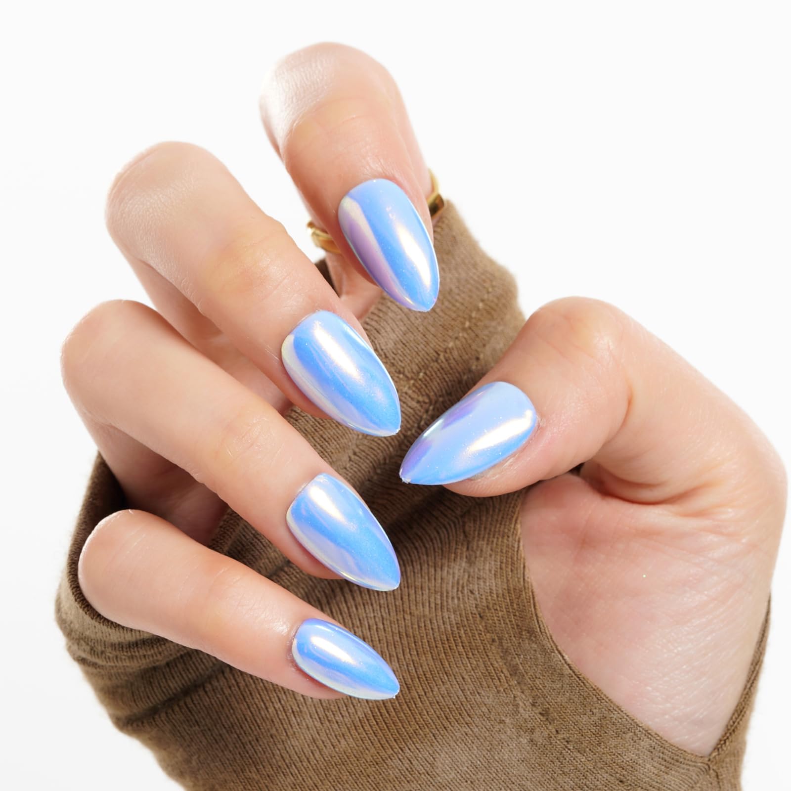 Reusable GLAMERMAID press-on nails kit saves time and money