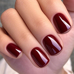 GLAMERMAID soft gel glue-on nails with adhesive tabs for quick DIY manicure