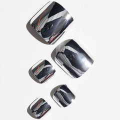 GLAMERMAID varied size toe nails pack offers a precise fit