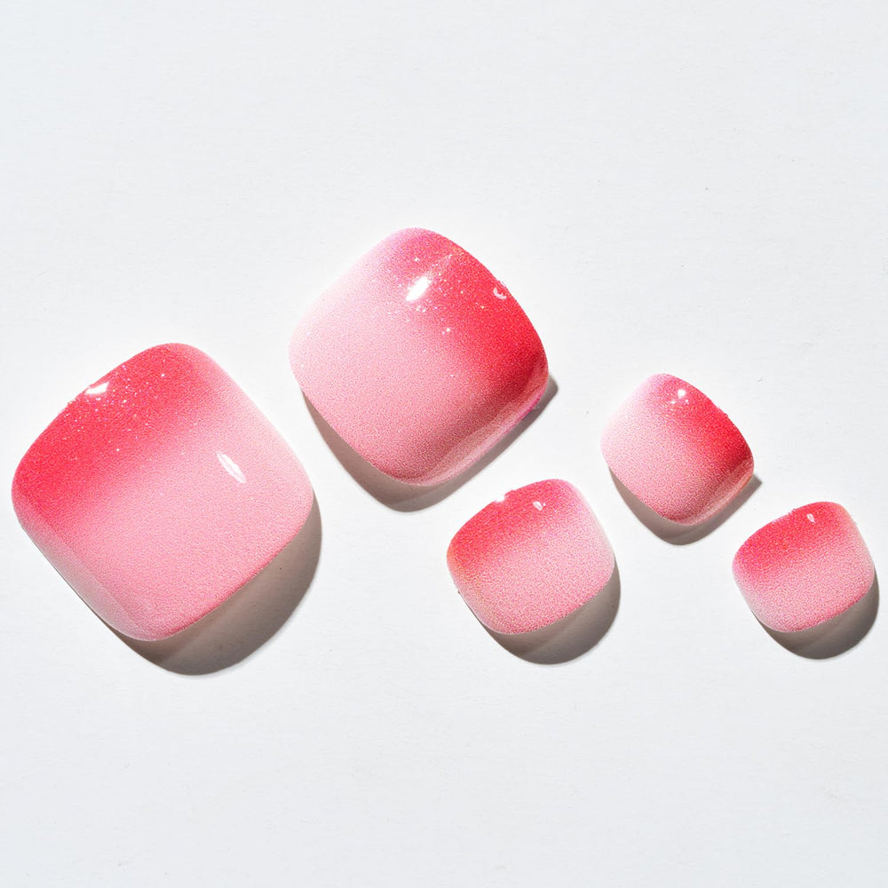 GLAMERMAID glossy UV finish press-on nails for quick, durable shine