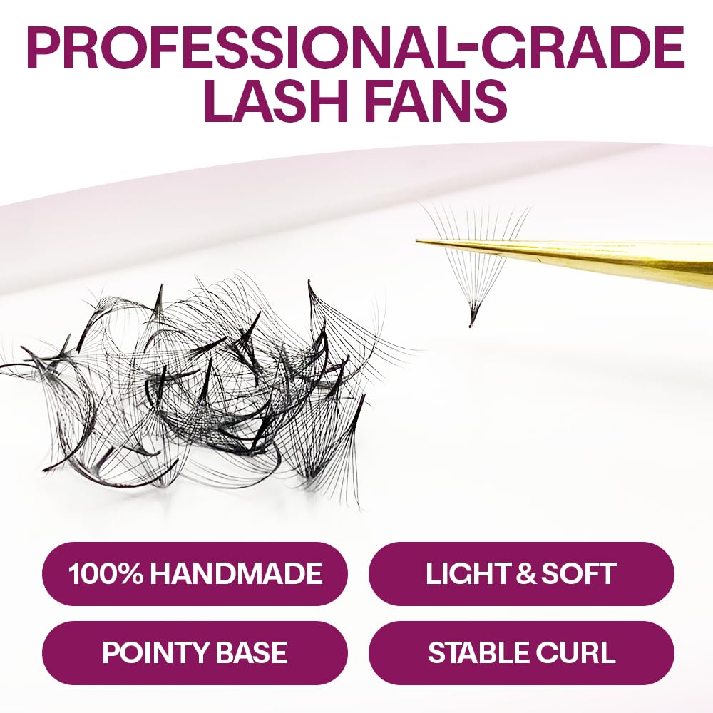 Glamgaze 8-15mm fan strip offers versatile length options for styles
