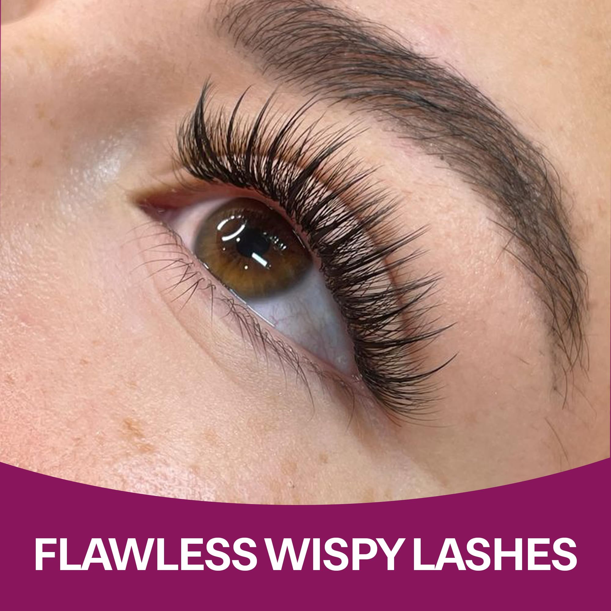 Glamgaze professional-grade lash fans offer reliable volume and retention