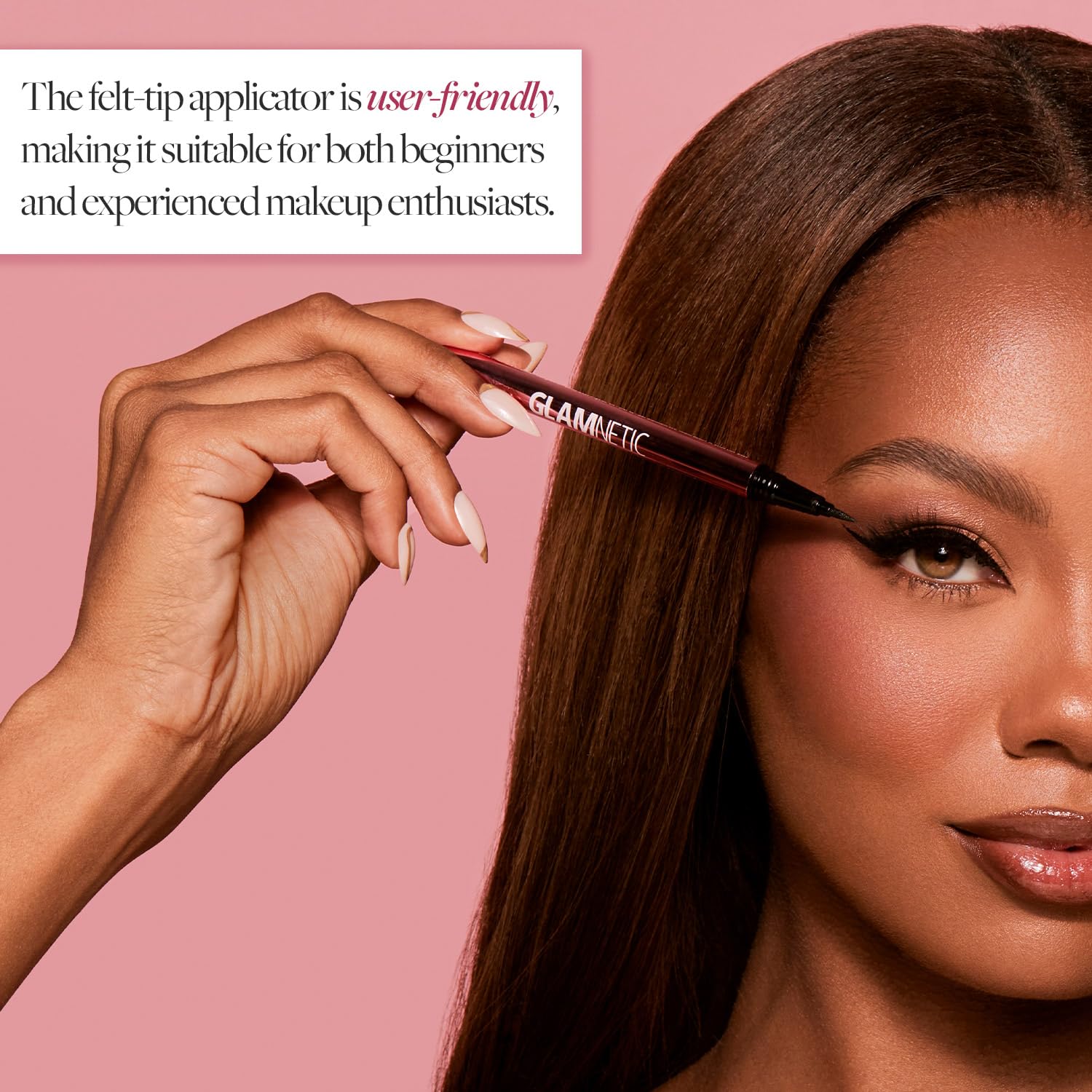 Glamnetic waterproof-smudge-proof formula test highlights all-day resilience