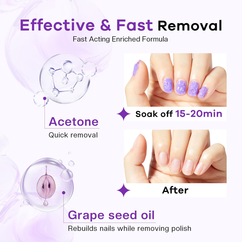 Glamonade nail file and buffer block for smoothing the nails