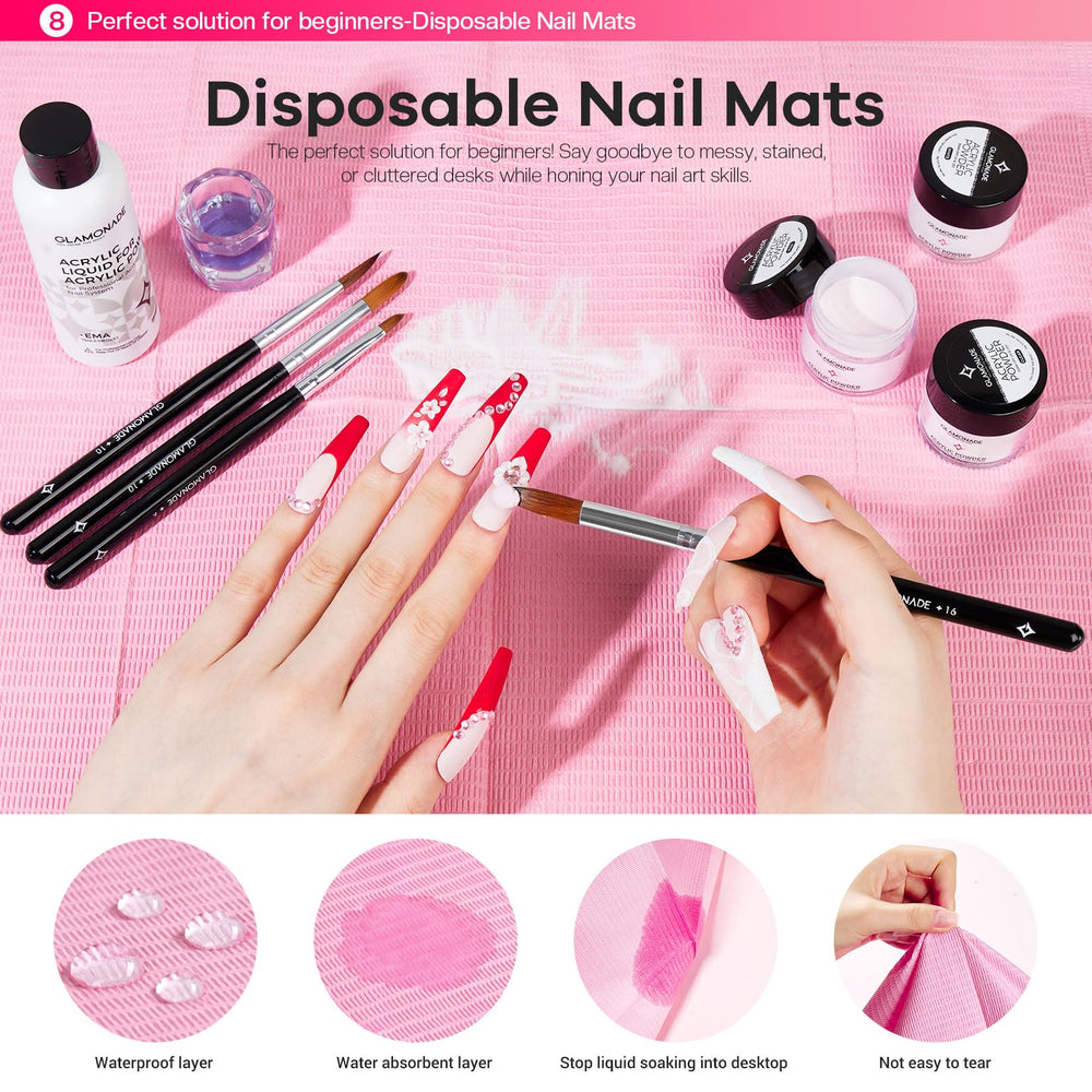 Glamonade top coat seals and shines nails for lasting wear
