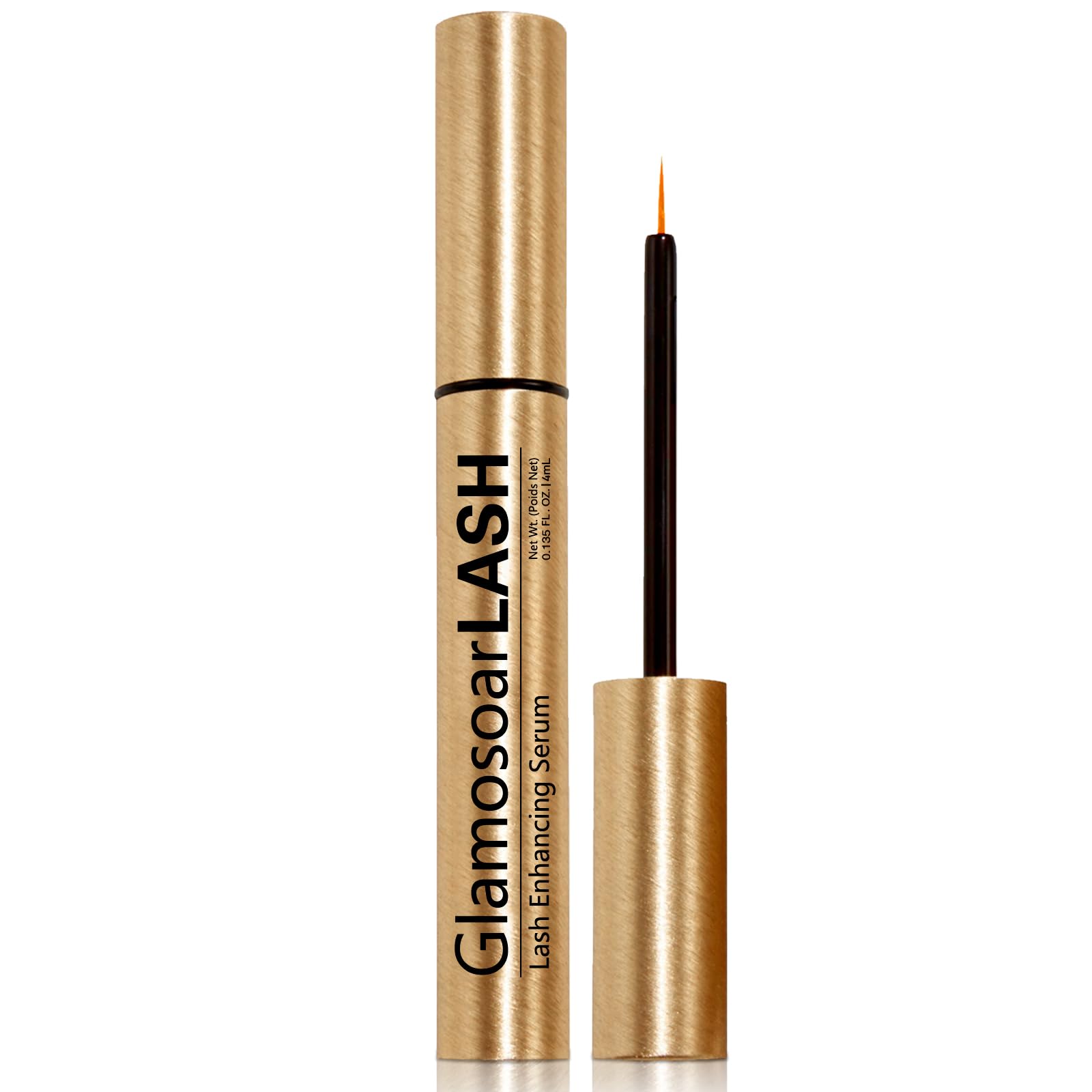 Glamosoar Lash Serum sealed cap highlights product freshness and trust